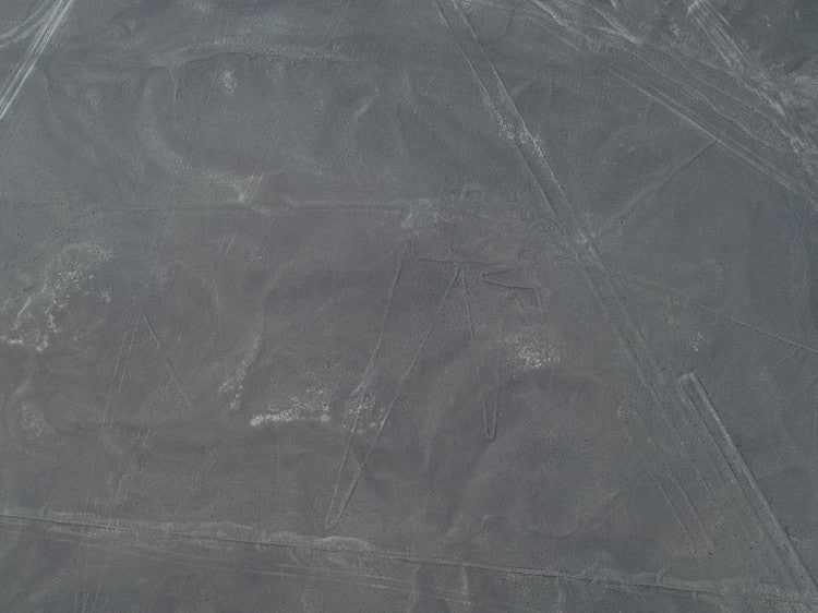 Unprocessed Photo of Geoglyph in Peru