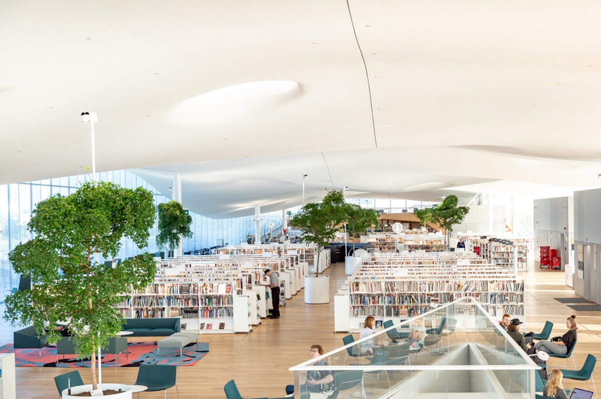 Book Heaven at Oodi Library Helsinki