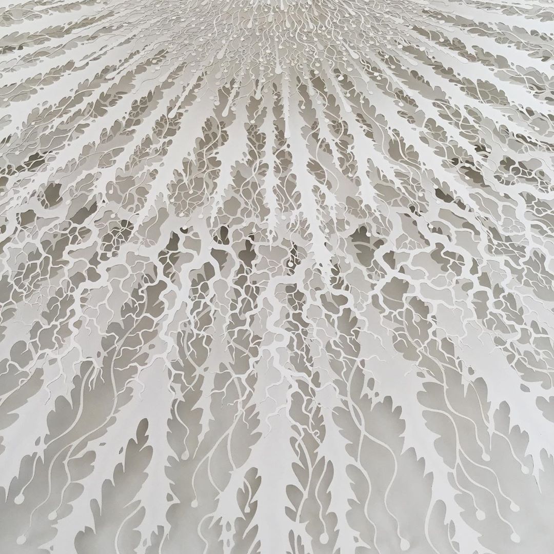 Paper Sculptures by Rogan Brown