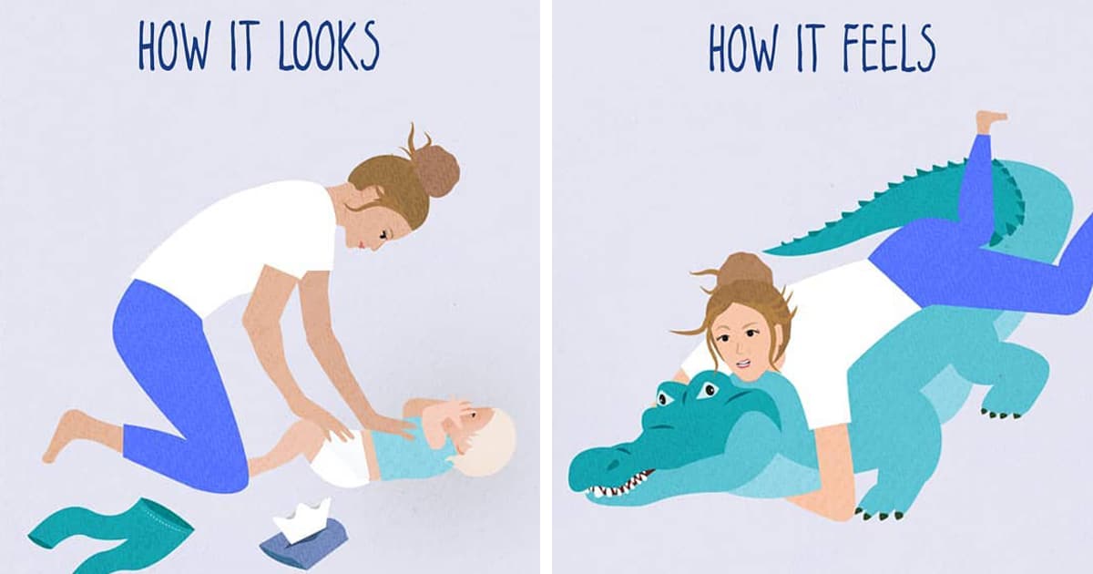 Mom Illustrates Hilariously Honest Comics Depicting the Daily Struggles of Parenting