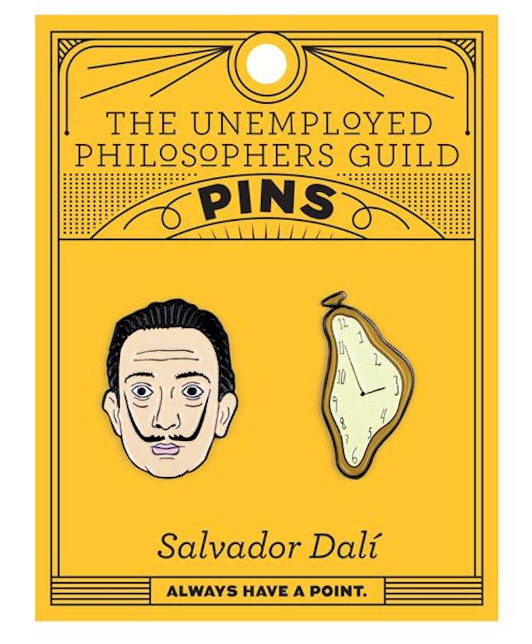 Salvador Dali Enamel Pin Set