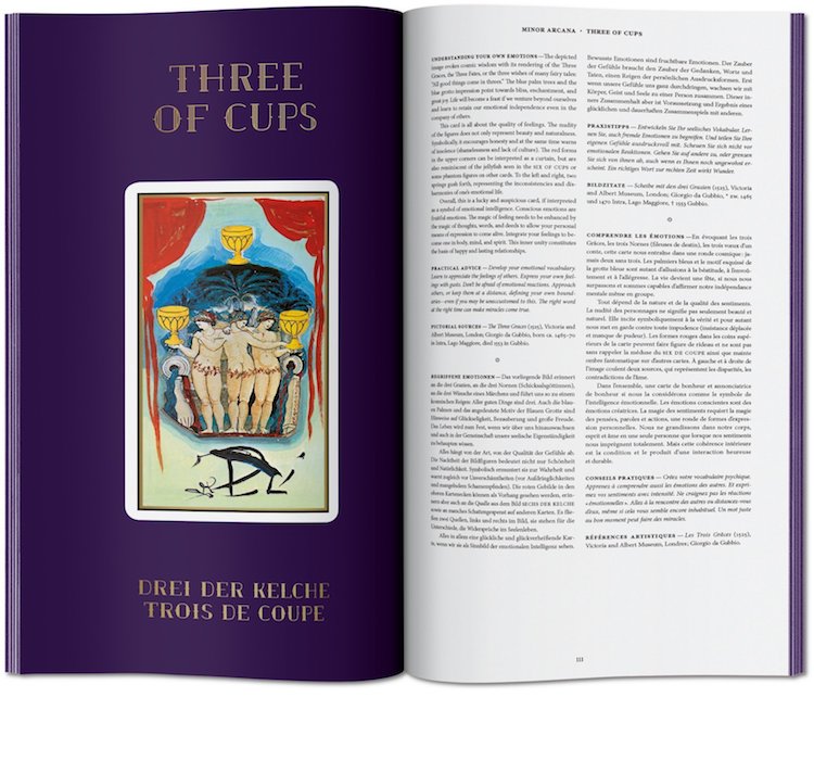 cartas del Tarot dalí por Taschen