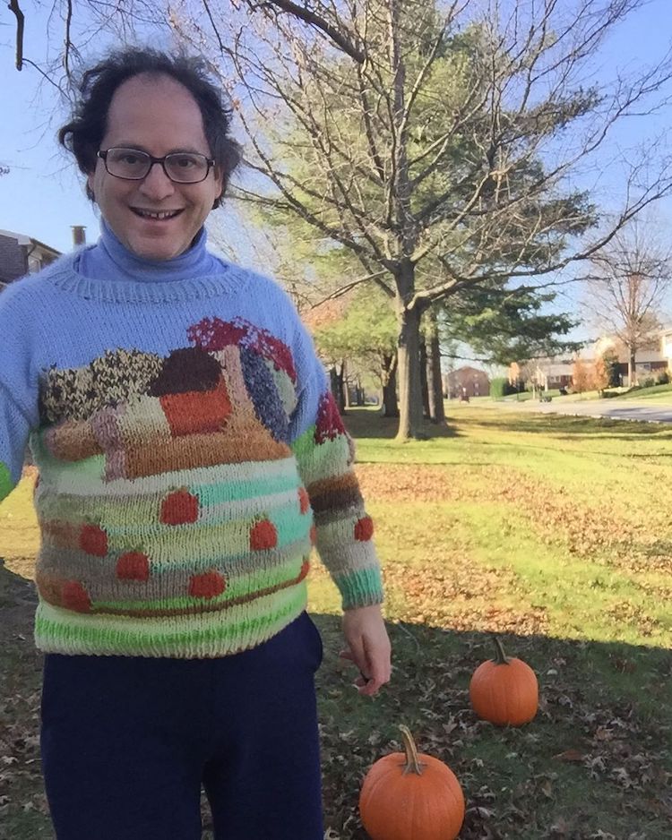 Suéter tejido de Sam Barsky