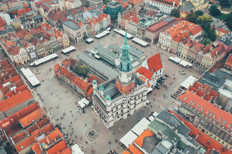 Market Square. Poznan, Poland.