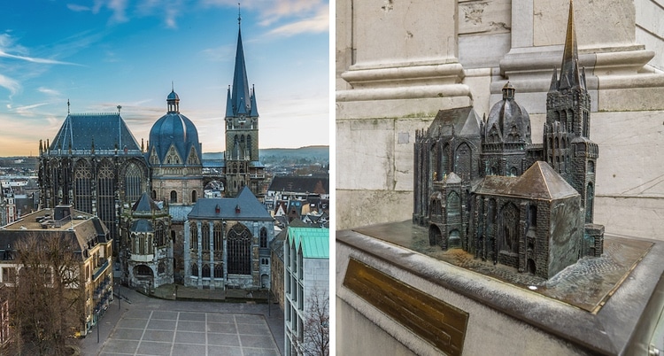 Scale Model of Aachen Cathedral for the Visually Impaired