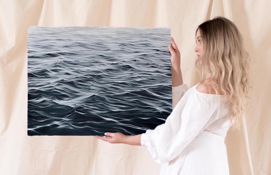 Swirling Resin Art Uses Real Objects to Mimic the Untouched Beauty