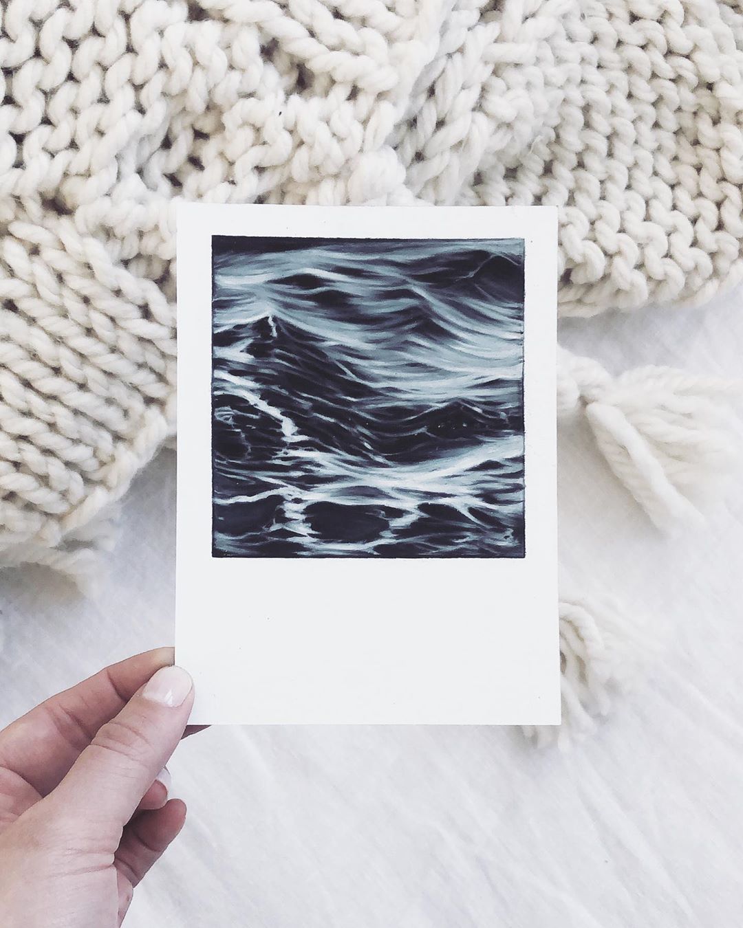 Ocean Pencil Drawings by Bethany Moffat