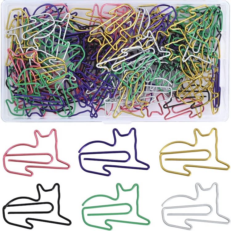 Cat-Shaped Paperclip