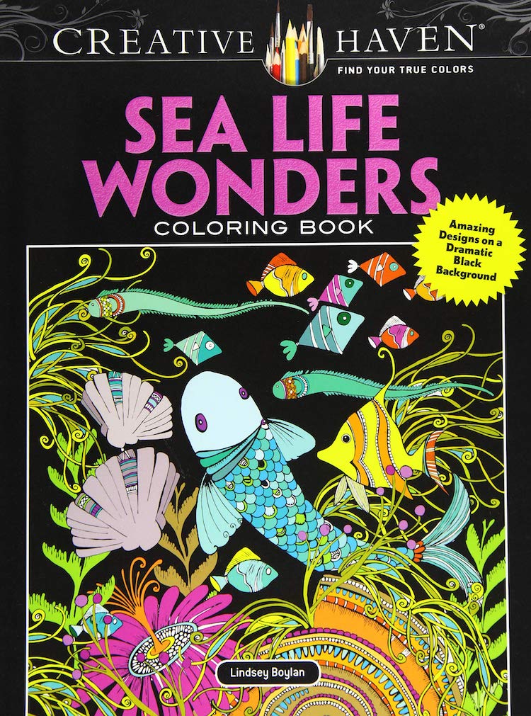 Sea Life Coloring Book for Adults