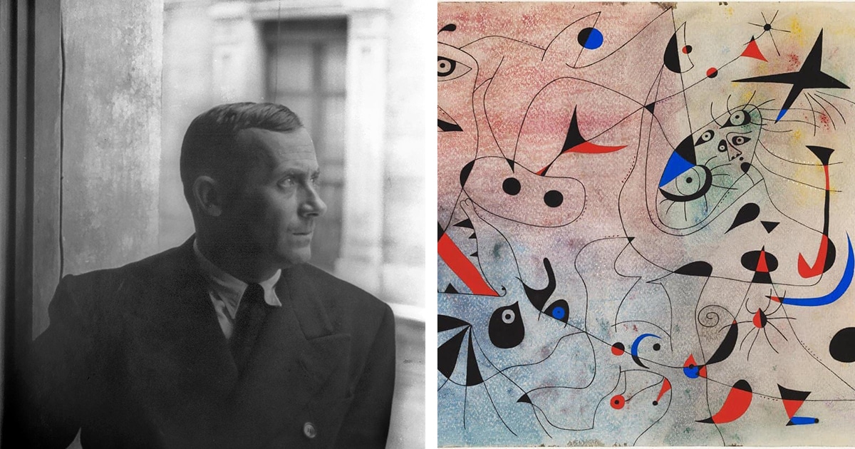 Joan Mir Biografia Joan Miro Oeuvre KOSE