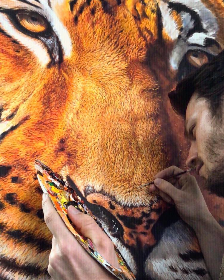 Animal Paintings by Nick Sider