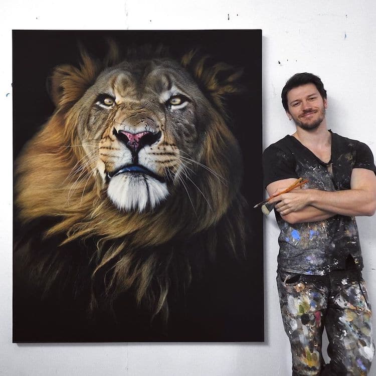 Animal Paintings by Nick Sider