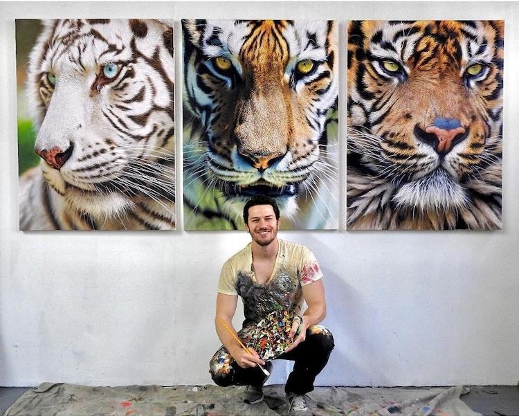 pinturas de tigres
