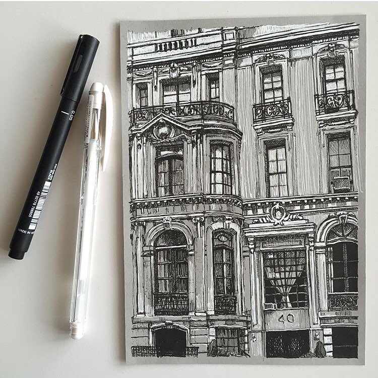 Meticulously Detailed Architecture Drawings Celebrate 