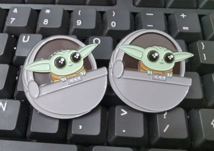 Baby Yoda Enamel Pins