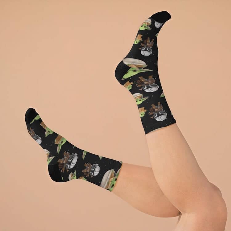 Baby Yoda Socks