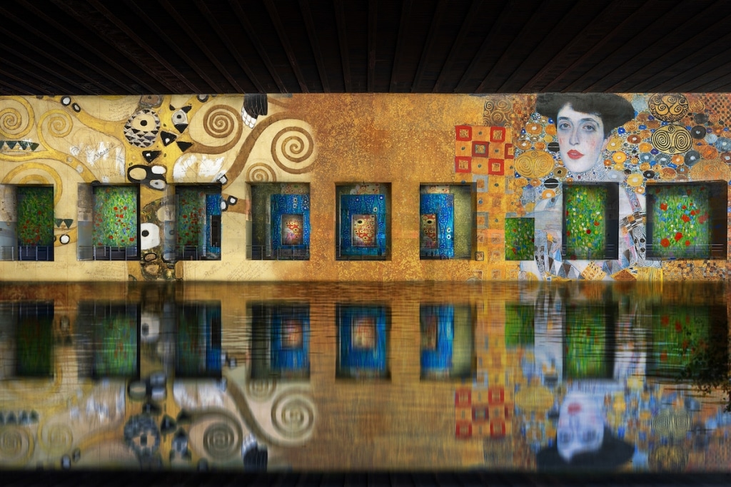 Gustav Klimt Exhibition at Bassins de Lumieres