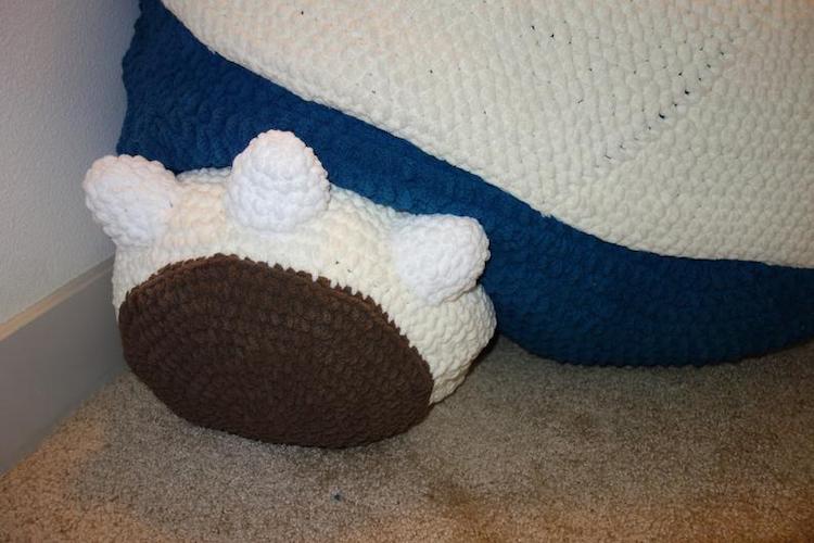 giant snorlax bean bag