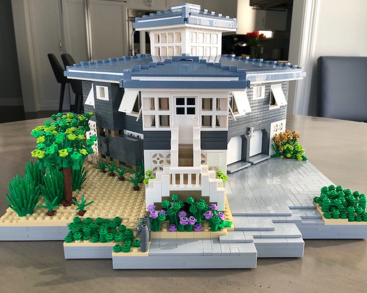 homemade lego houses