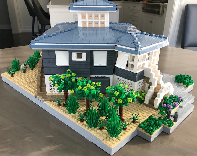 custom lego house