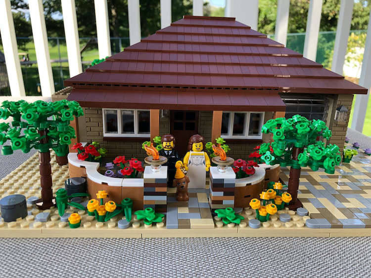 Custom LEGO Built House