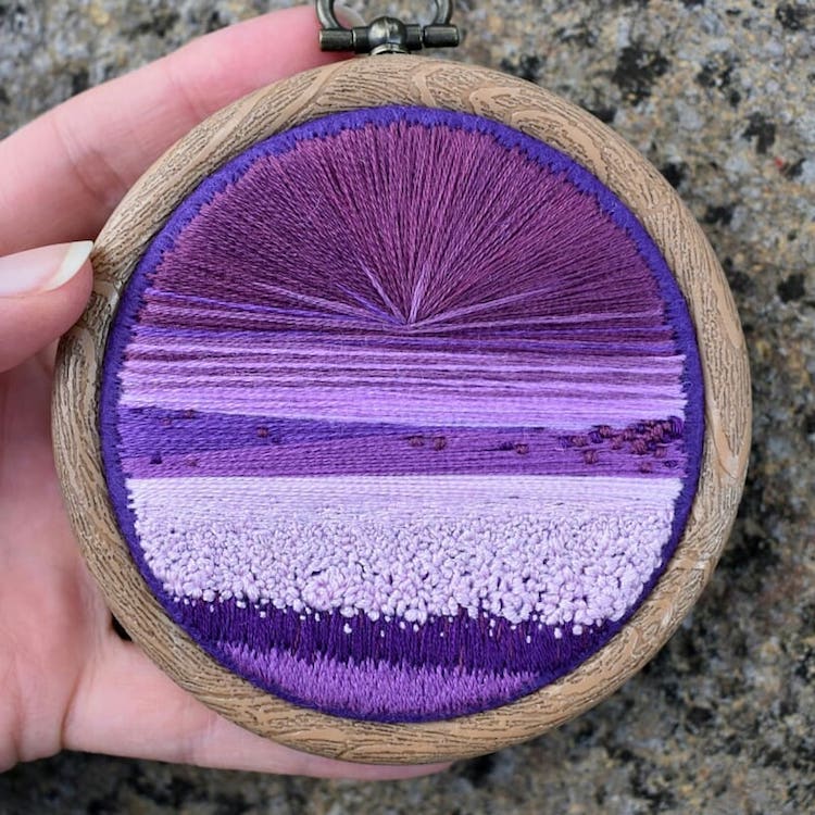 Embroidery Landscape