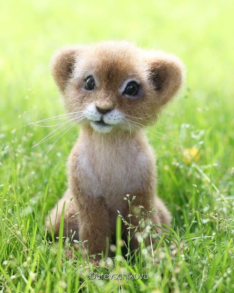 These Lifelike Needle Felted Animals are Ridiculously Cute