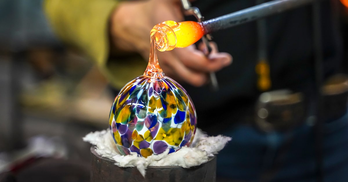 Learn the History of Glassblowing Art & How Artists Blow Us Away Today