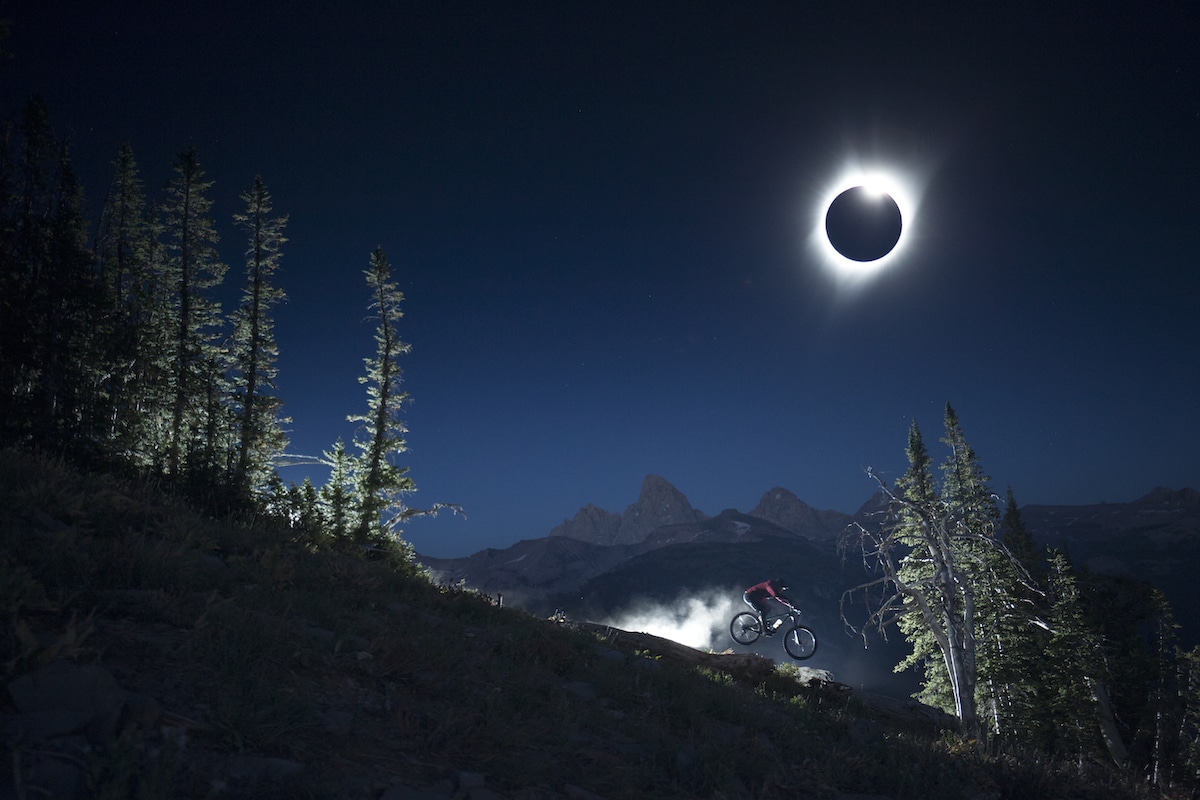 fotografia de eclipse