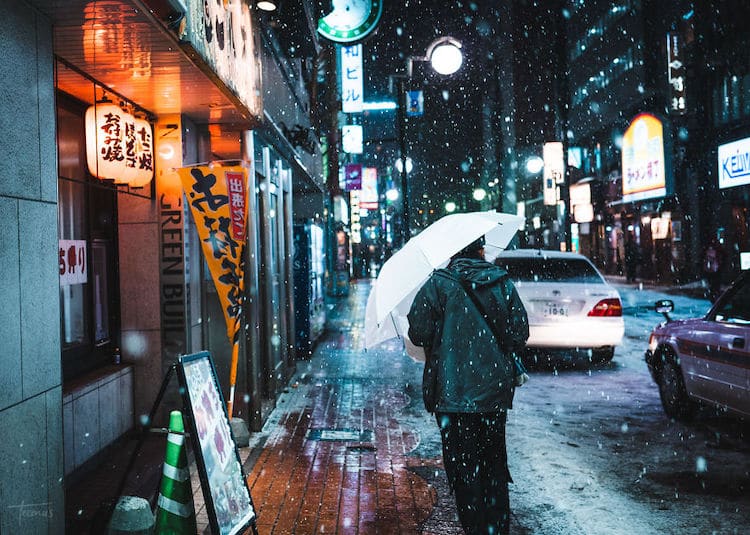 invierno en japón