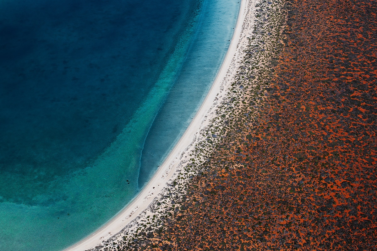 Shark Bay Aerial Photography by Jérôme Berbigier