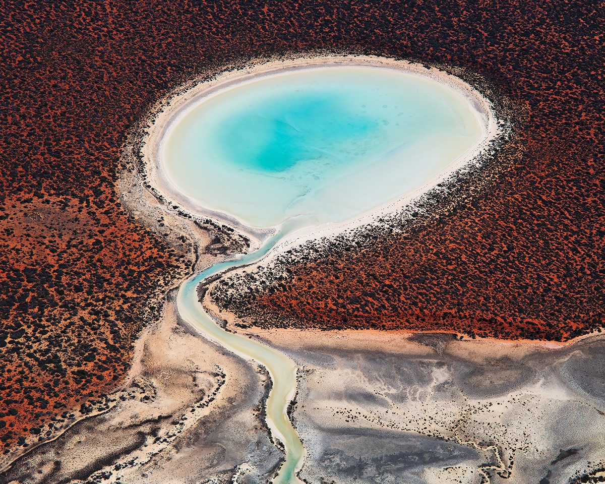 Shark Bay Aerial Photography by Jérôme Berbigier