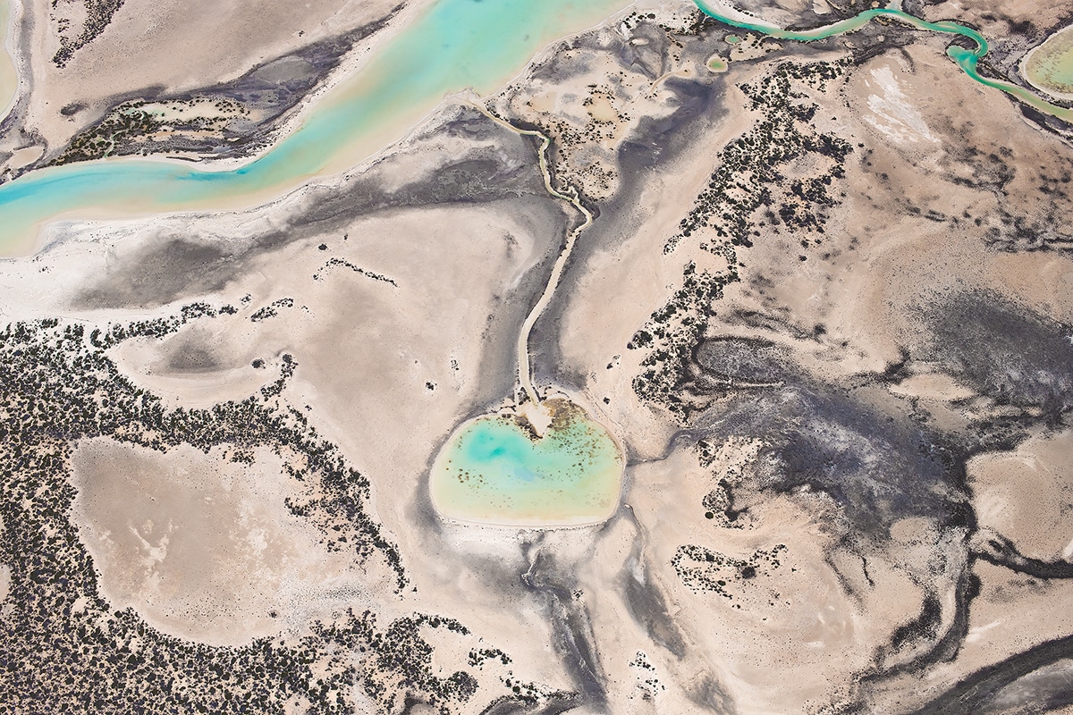 Shark Bay Aerial Photography by Jérôme Berbigier