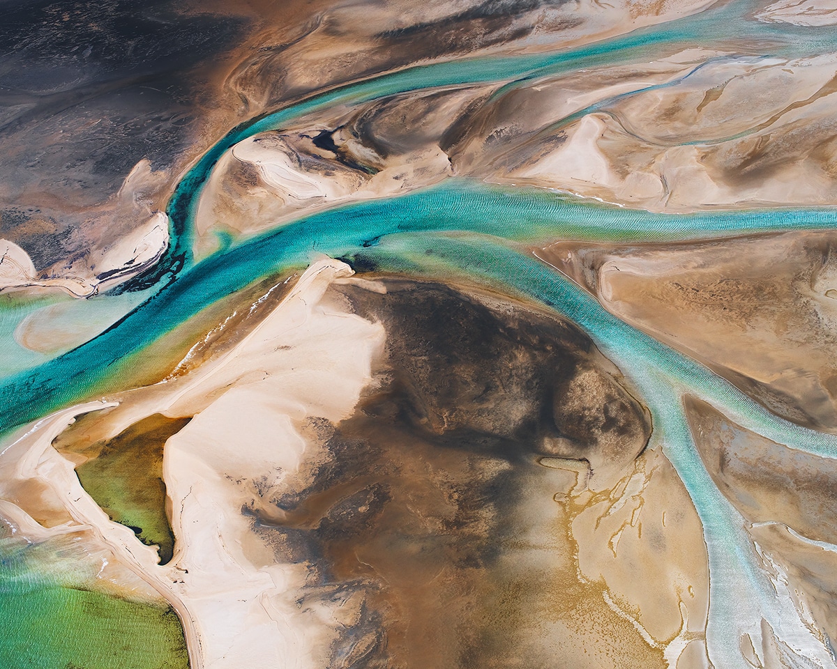 Shark Bay Aerial Photography by Jérôme Berbigier