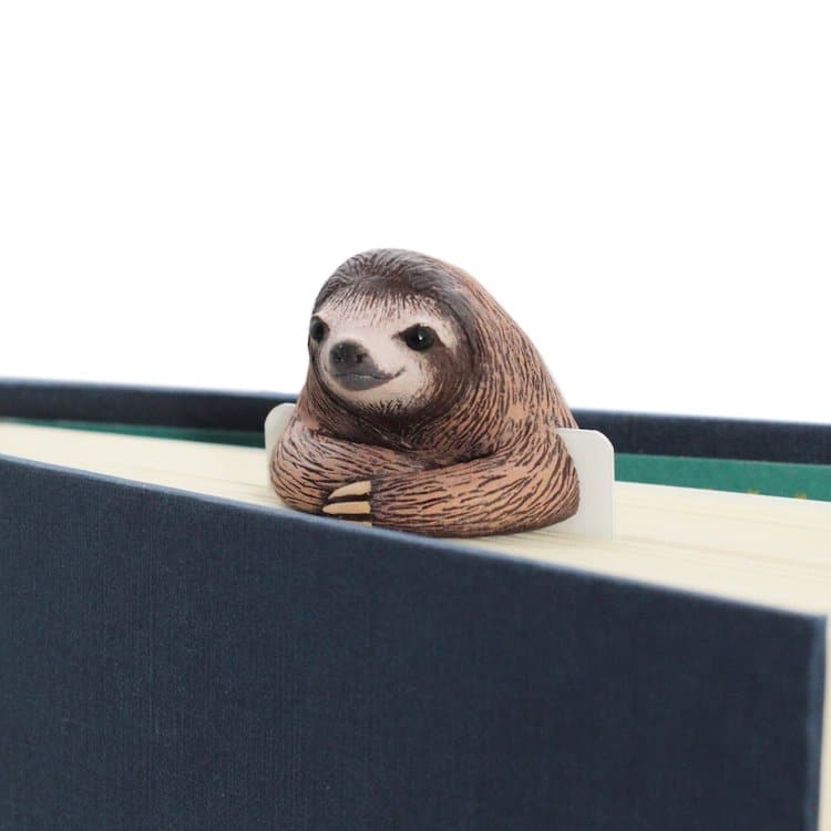 Sloth Bookmark by MyBOOKmark