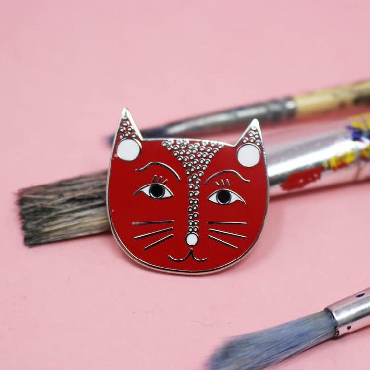 Cat Enamel Pin