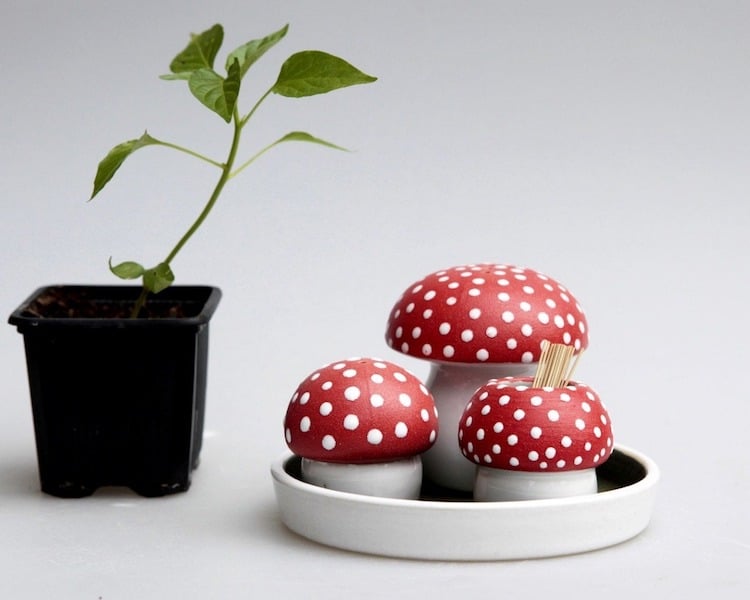 Amanita Mushroom Ceramics