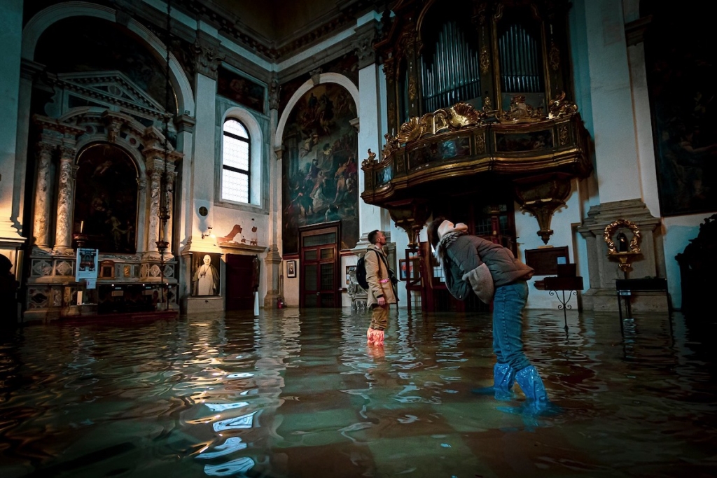 Venice Flood by Natalia Elena Massi