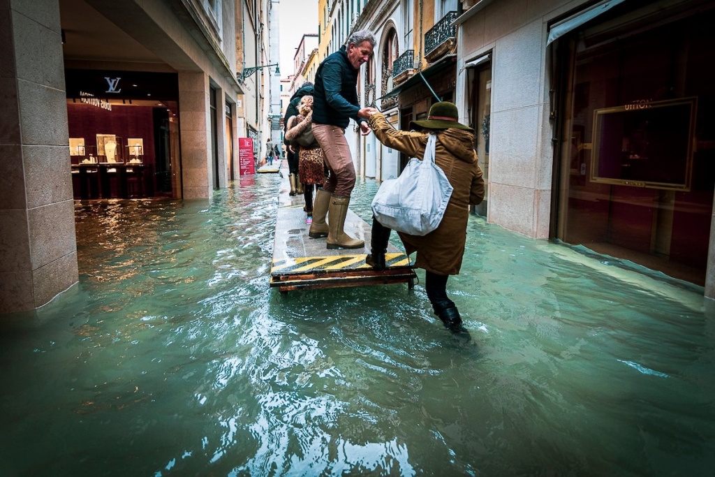 Venecia inundada por Natalia Elena Massi