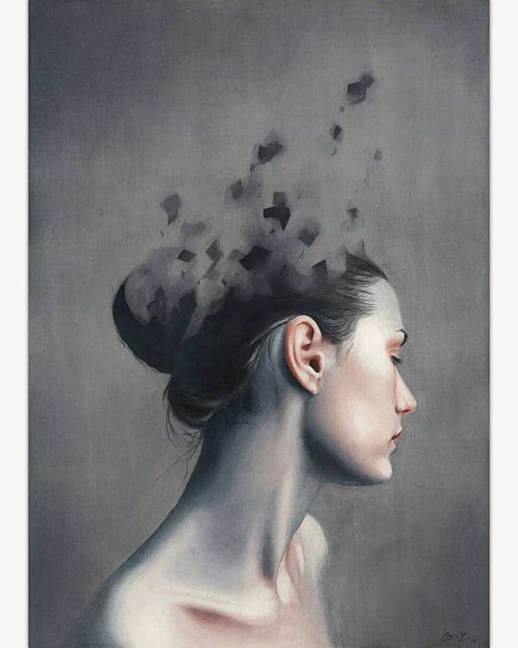 Delicate Watercolor Paintings Capture the Fragile Human Emotions