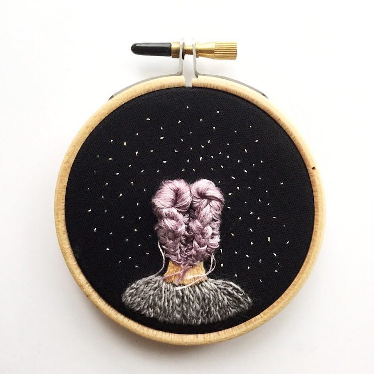 3D Hair Embroidery