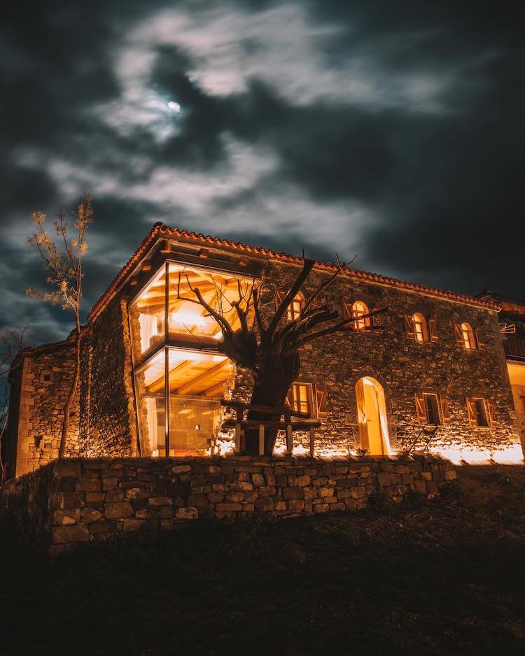 Glass Farmhouse in Albania