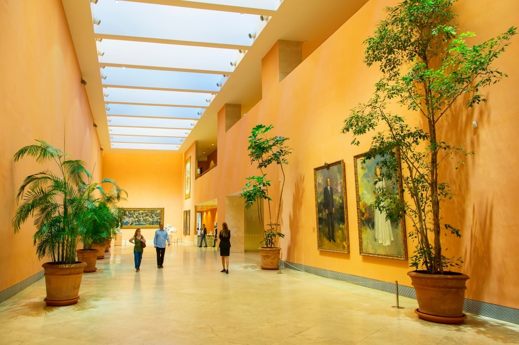 Interior del Museo Thyssen Bornemisza