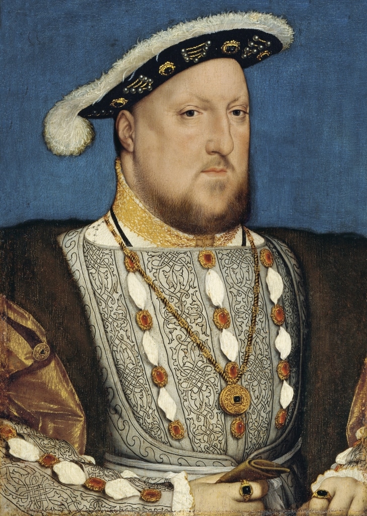 Retrato de Enrique VIII por Hans Holbein el Joven