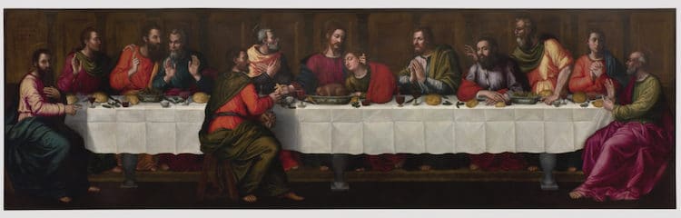 Last Supper by Plautilla Nelli After Restoration