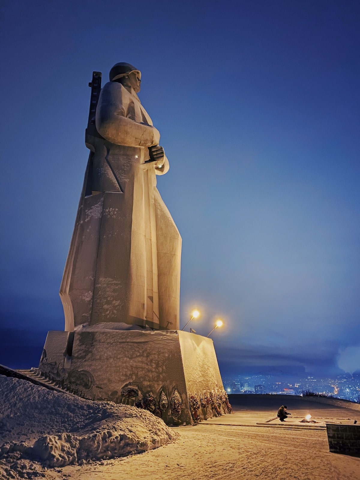 Soviet Monument in Murmansk