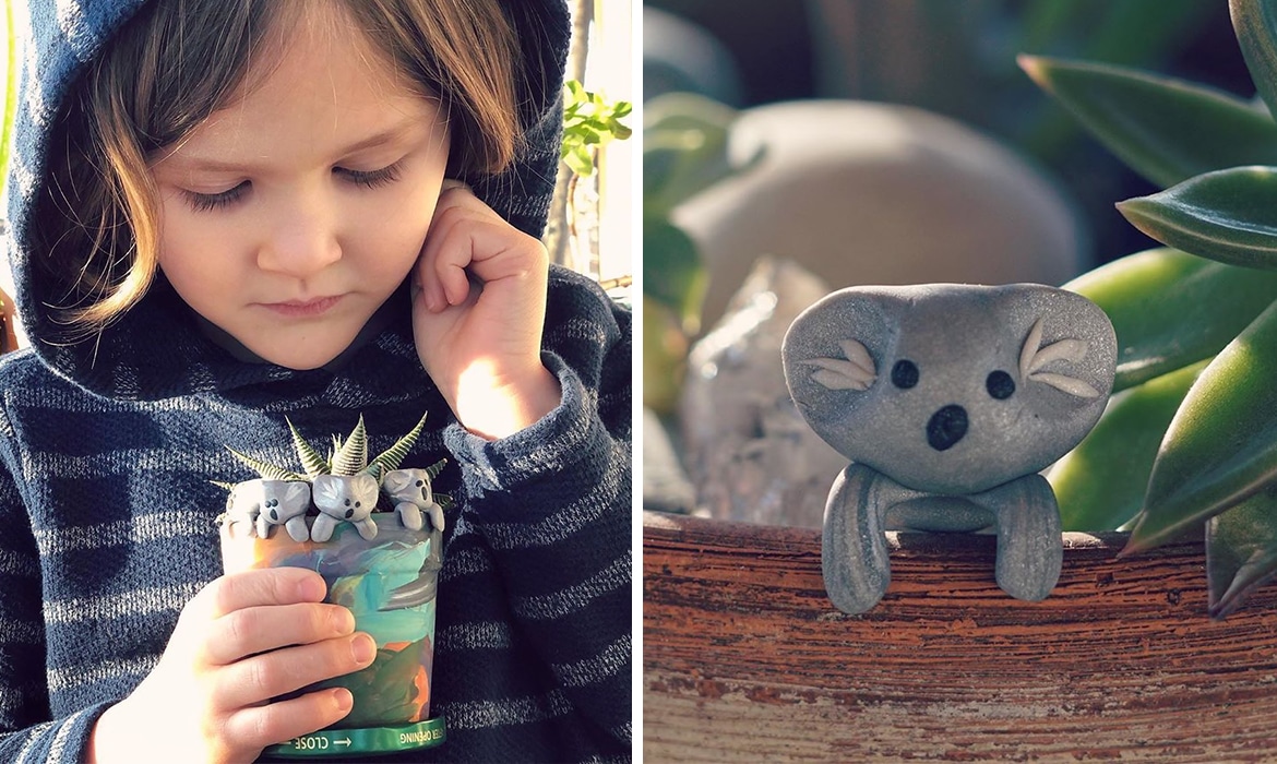 6 Year Old Raises 250k For Australian Bushfires By Making Clay Koalas