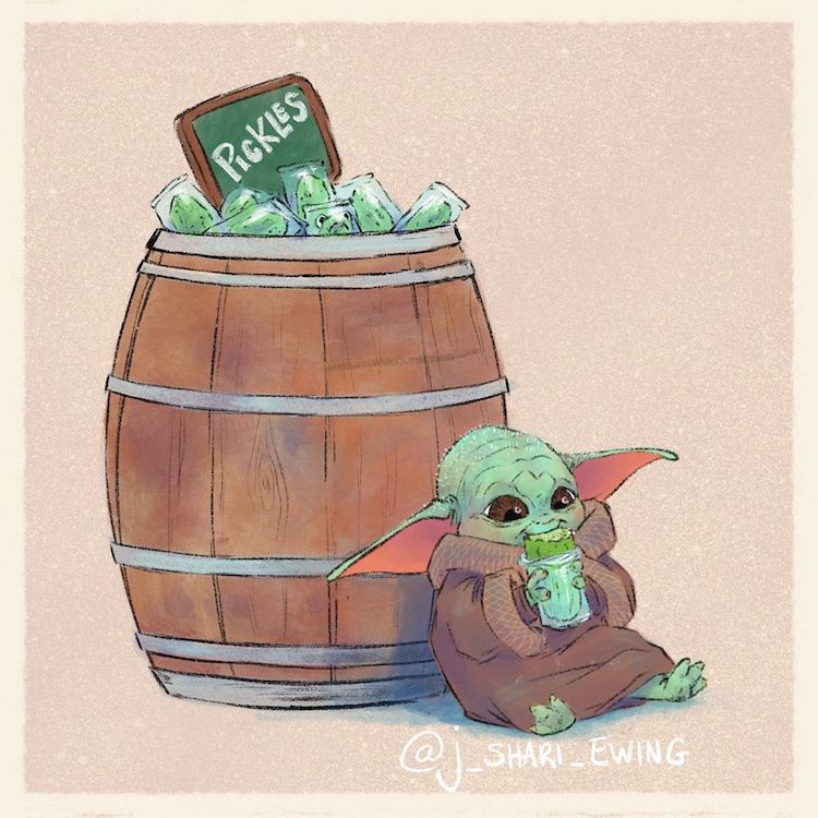 Baby Yoda fanart