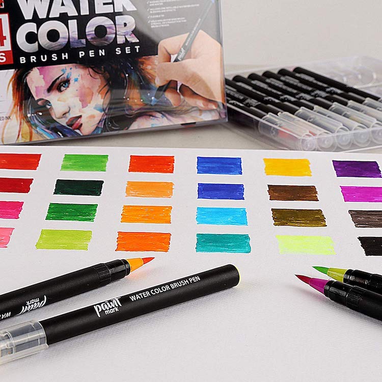 The Best Watercolor Brush Pens