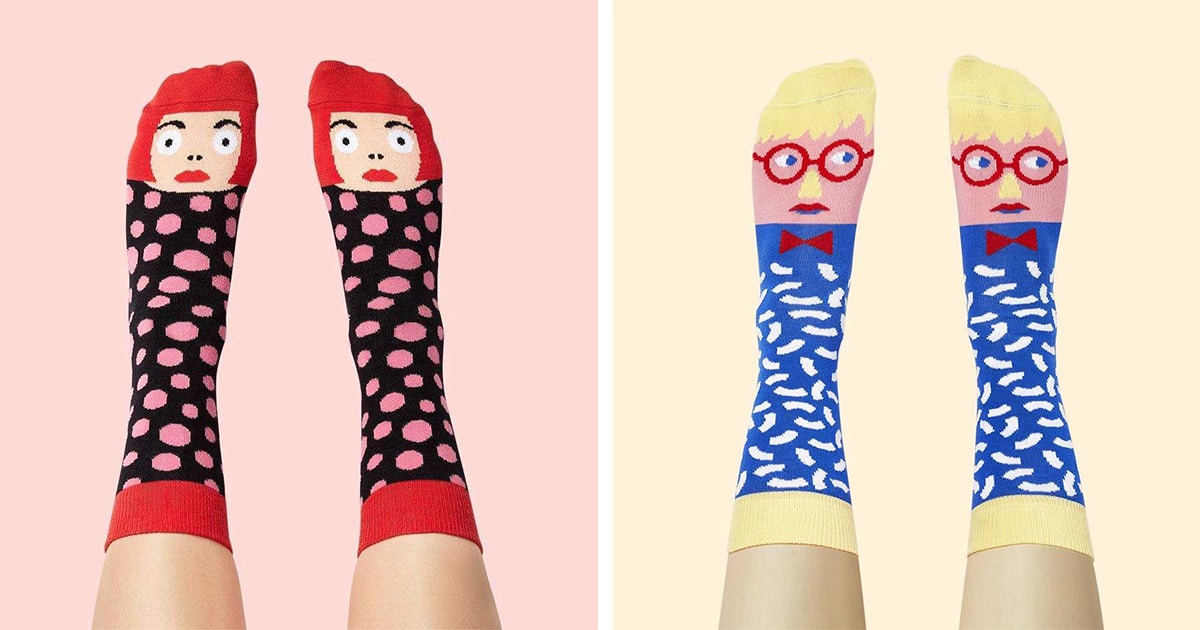 Put Your Best Foot Forward With These Whimsical Art Socks